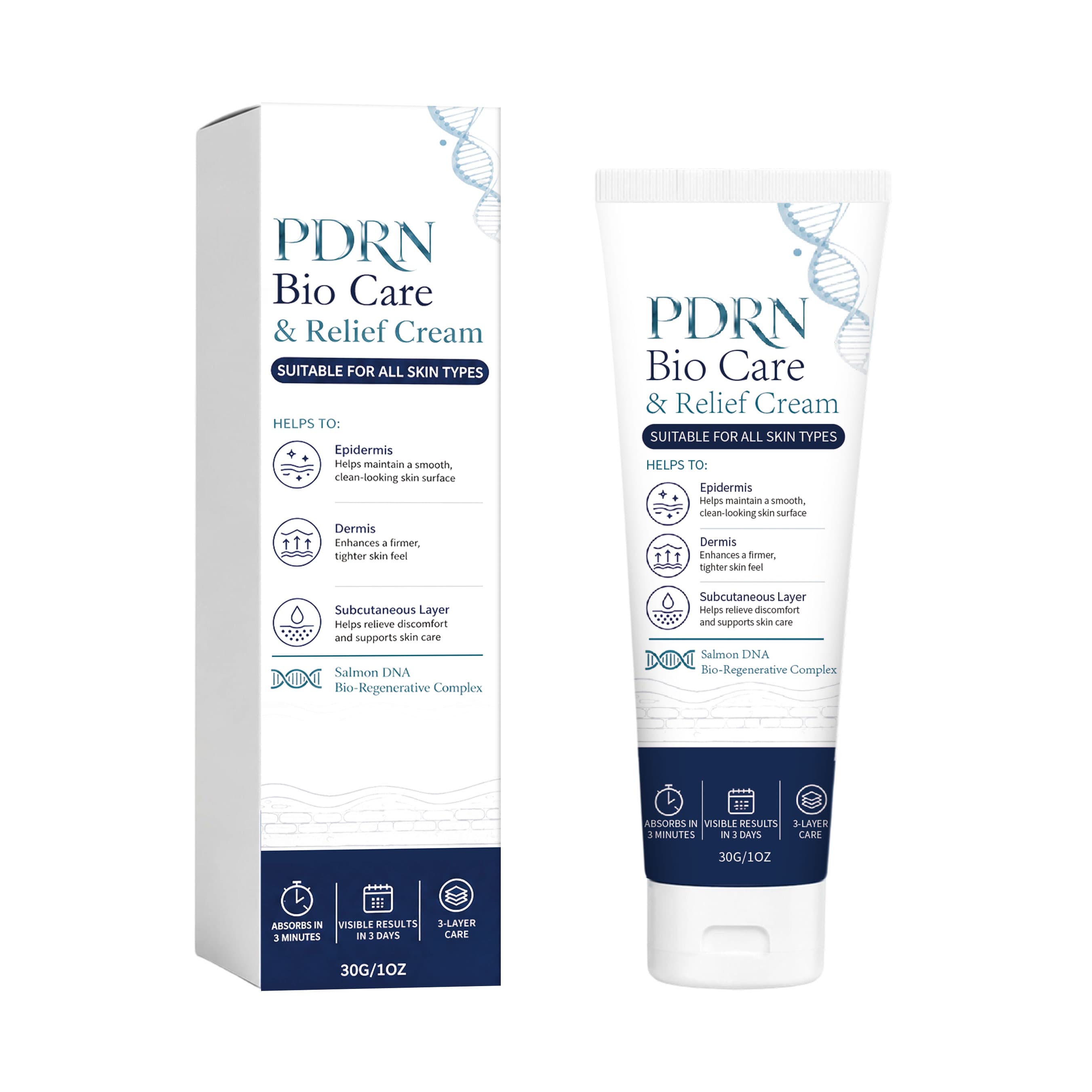 Nourishing body cream tube with matching box